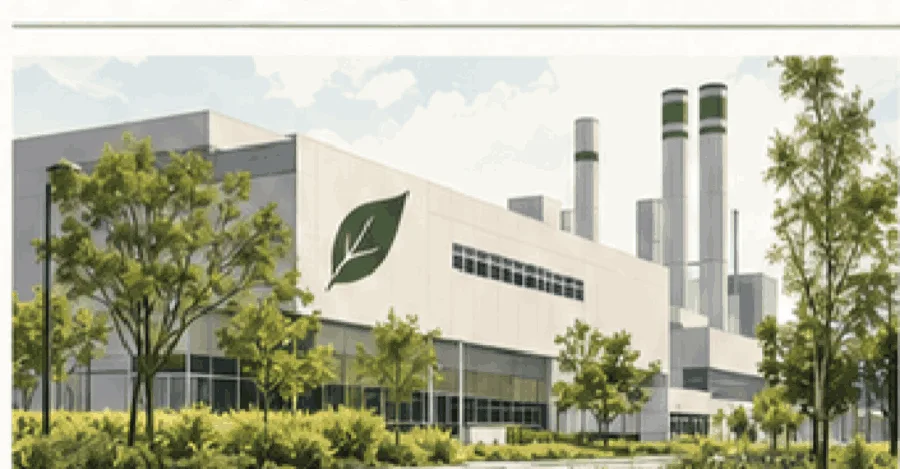 Planta industrial. Imagen ilustrativa.